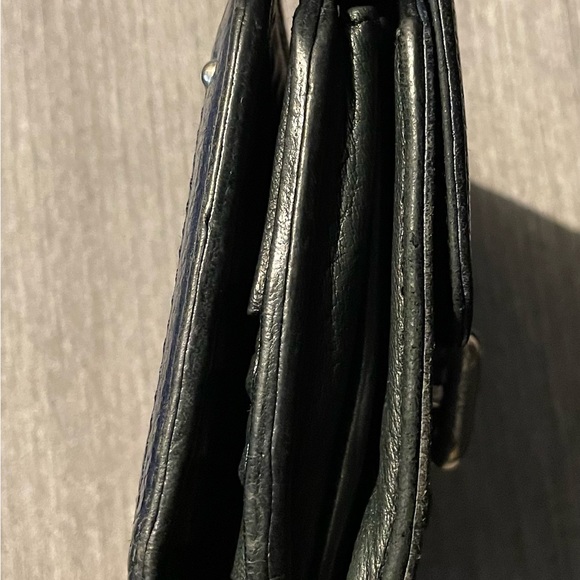 Chloe Navy Blue leather studded wallet - Picture 5 of 14